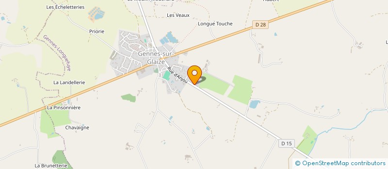 localisation de l'entreprise MND INVESTISSEMENTS à CHATEAU-GONTIER-SUR-MAYENNE