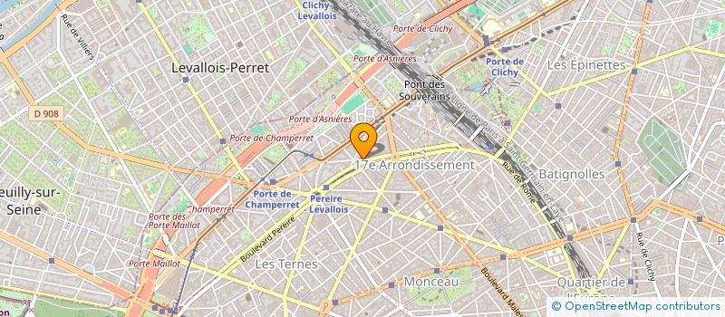 localisation de l'entreprise MND PARIS  PARIS