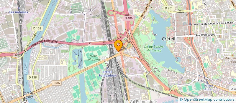 localisation de l'entreprise MNDC SERVICES à CRETEIL