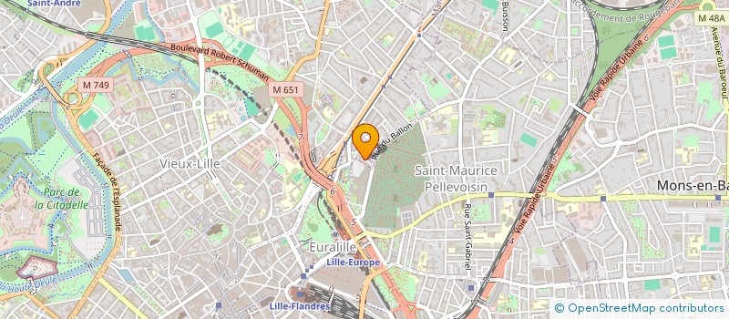 localisation de l'entreprise MNDM SARL à LA MADELEINE