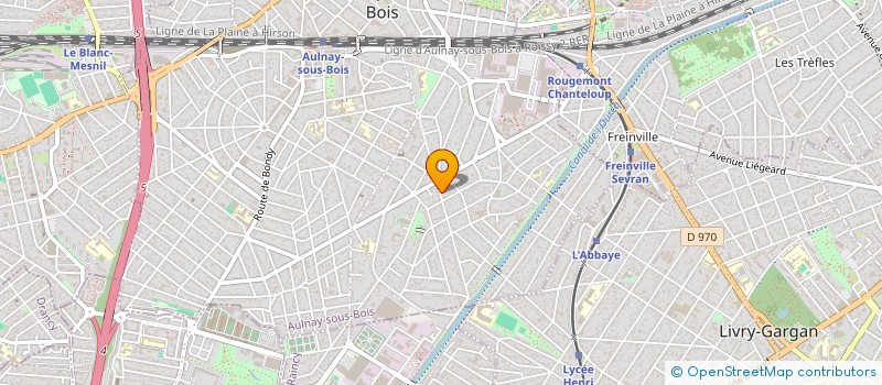 localisation de l'entreprise MNDT à AULNAY-SOUS-BOIS