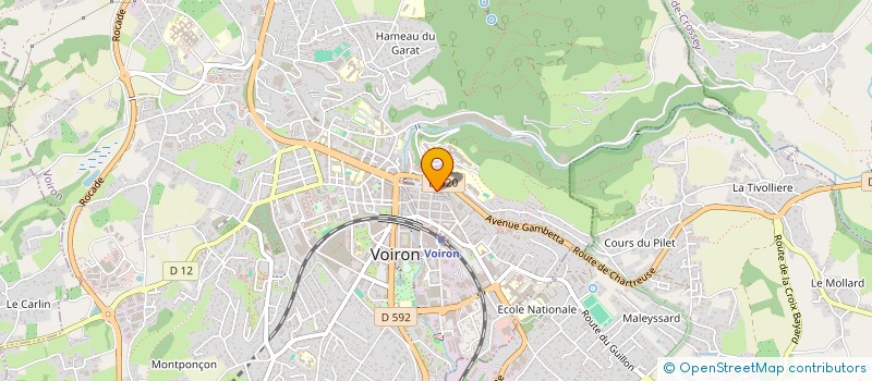 localisation de l'entreprise MNE RENTALS  VOIRON