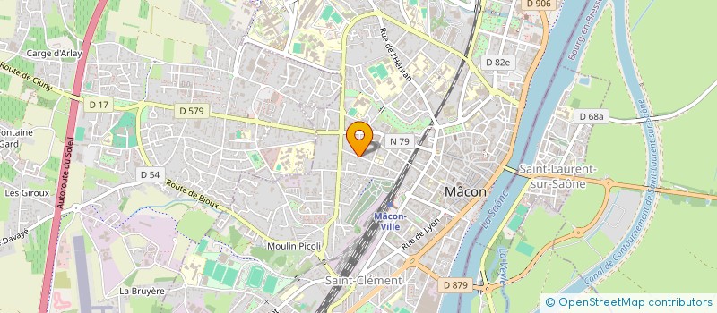 localisation de l'entreprise MNEMOSYNE  MACON