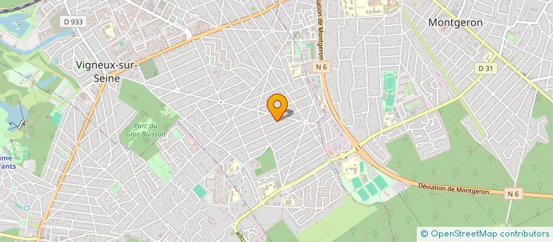 localisation de l'entreprise MNEMOSYNE à VIGNEUX-SUR-SEINE