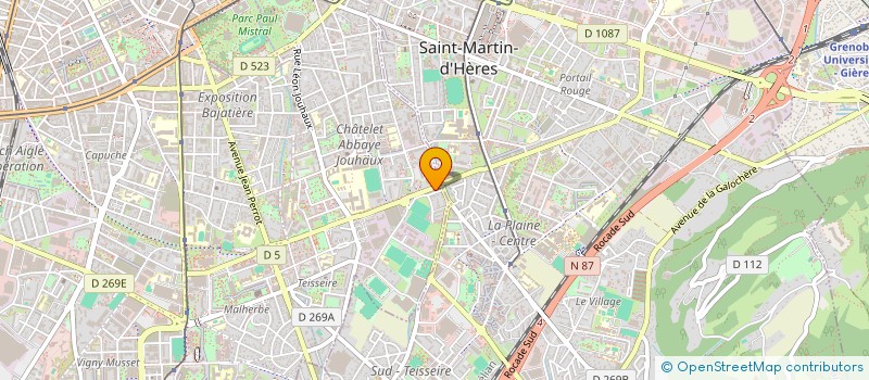 localisation de l'entreprise MNET SERVICES à GRENOBLE