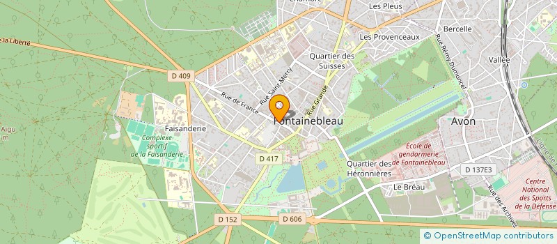 localisation de l'entreprise MNEWLIFE  FONTAINEBLEAU