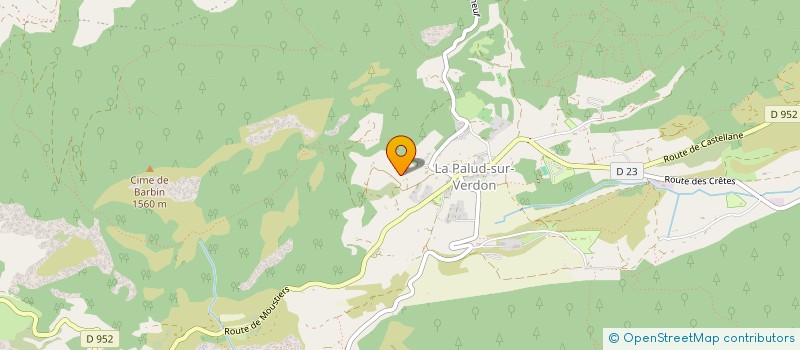 localisation de l'entreprise MNF BOURBON  LA PALUD-SUR-VERDON