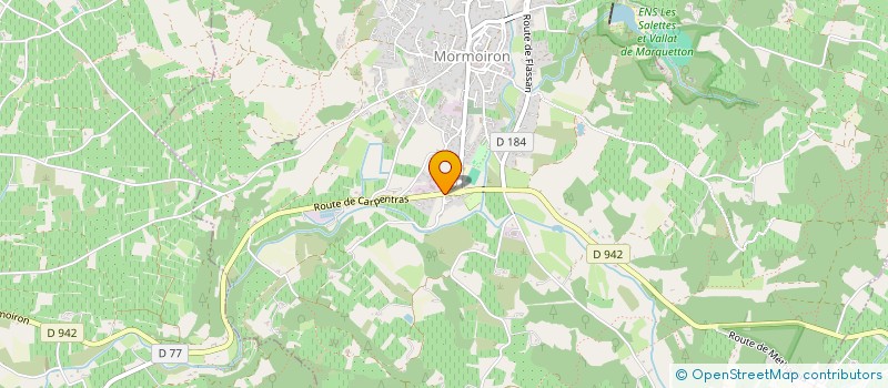 localisation de l'entreprise MNFE  MORMOIRON