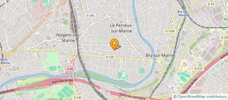 localisation de l'entreprise MNFG  LE PERREUX-SUR-MARNE