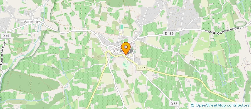 localisation de l'entreprise MNG  CUCURON