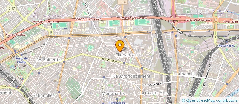 localisation de l'entreprise MNG  PARIS