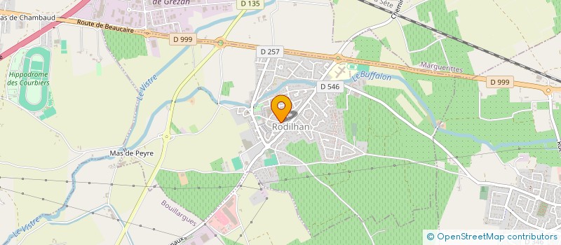 localisation de l'entreprise MNG FINANCES  RODILHAN