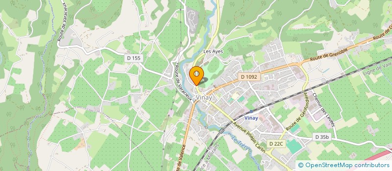 localisation de l'entreprise MNG GRAND  VINAY