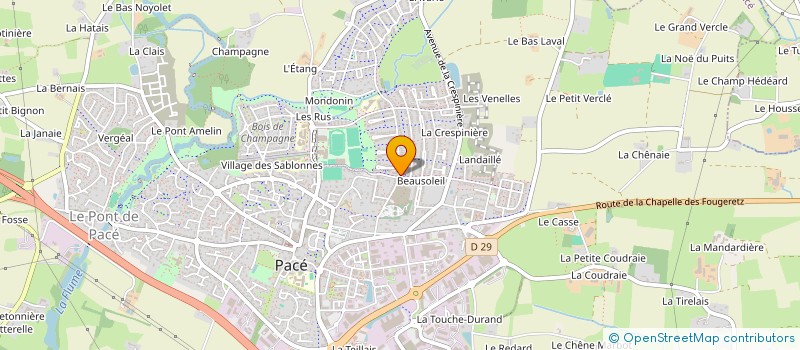 localisation de l'entreprise MNG HOLDING  PACE