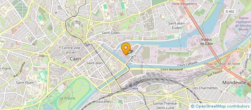 localisation de l'entreprise MNGA à CAEN