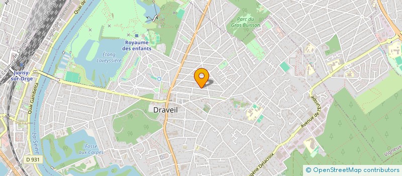localisation de l'entreprise MNH à DRAVEIL