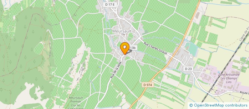 localisation de l'entreprise MNH ET CIE à MEURSAULT