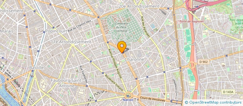 localisation de l'entreprise MNH.OPTIC  PARIS