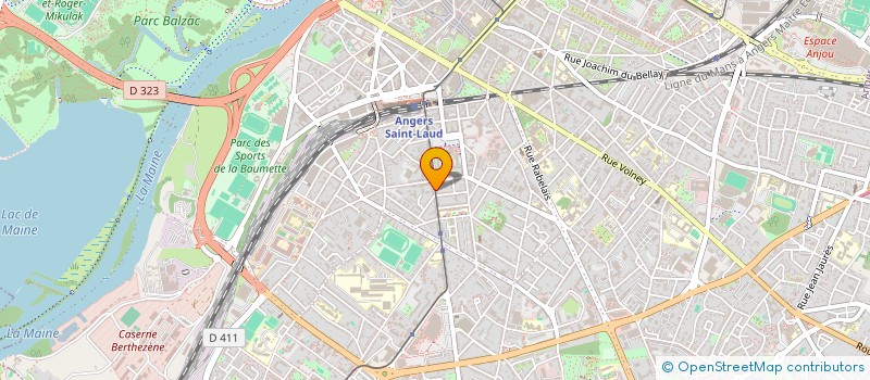 localisation de l'entreprise MNHB à ANGERS