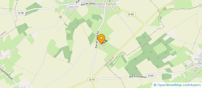 localisation de l'entreprise MNHD  FEBVIN-PALFART