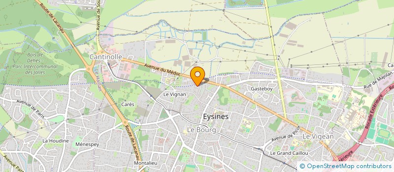 localisation de l'entreprise MNHR  EYSINES