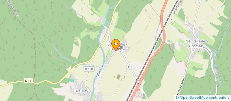 localisation de l'entreprise MNI  SORANS-LES-BREUREY