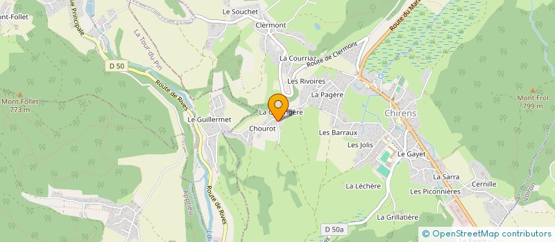 localisation de l'entreprise MNI  CHIRENS