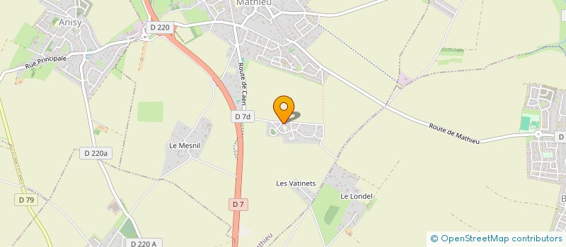 localisation de l'entreprise MNI INVEST  MATHIEU