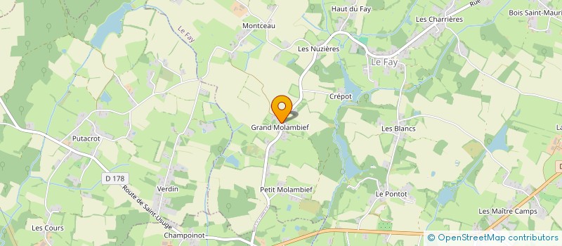 localisation de l'entreprise MNI RESEAUX  LE FAY