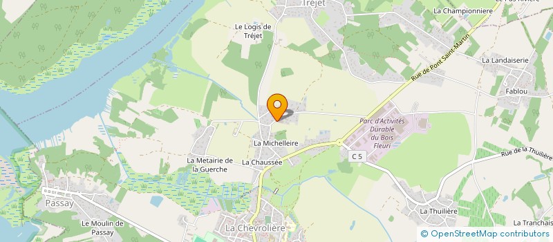 localisation de l'entreprise MNISCE  LA CHEVROLIERE