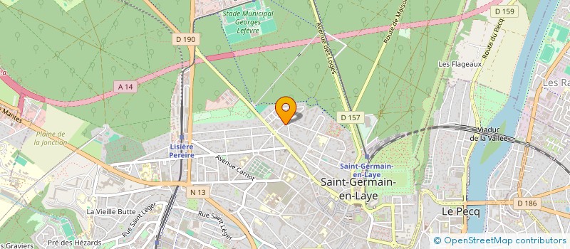 localisation de l'entreprise MNJ FOSS  SAINT-GERMAIN-EN-LAYE