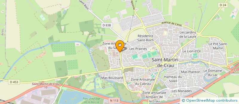 localisation de l'entreprise MNK à SAINT-MARTIN-DE-CRAU