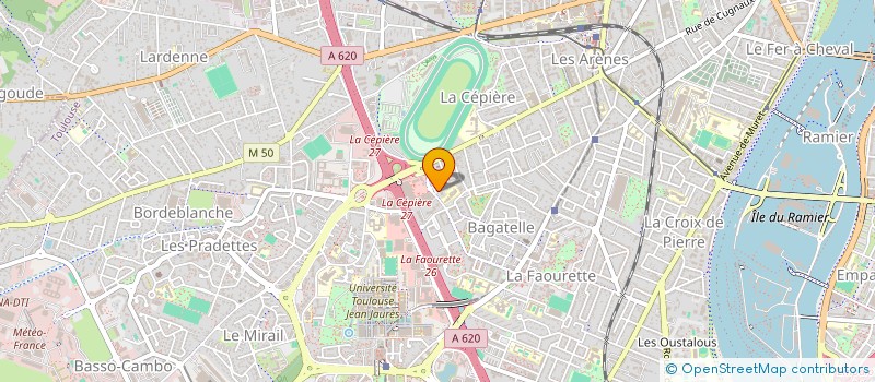 localisation de l'entreprise MNK PONTAT à TOULOUSE