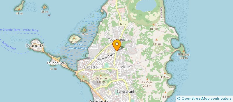 localisation de l'entreprise MNK TRANSPORTS à DZAOUDZI