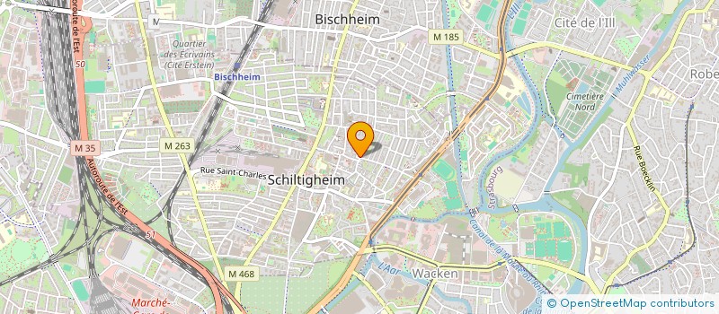 localisation de l'entreprise MNL 25  SCHILTIGHEIM