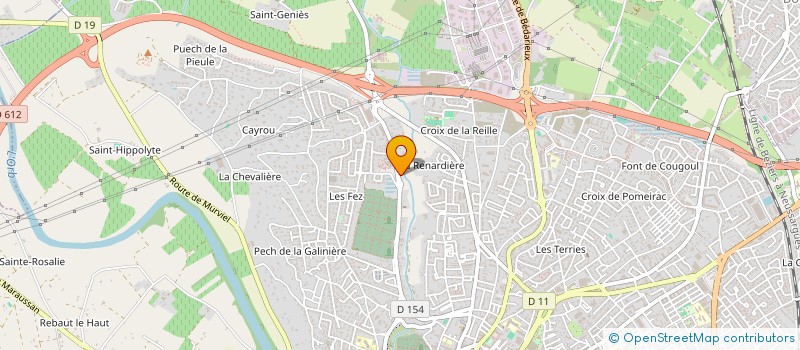 localisation de l'entreprise MNL  BEZIERS