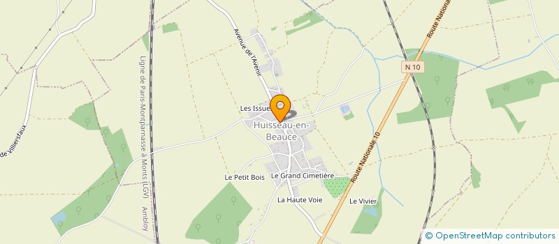 localisation de l'entreprise MNL  HUISSEAU-EN-BEAUCE