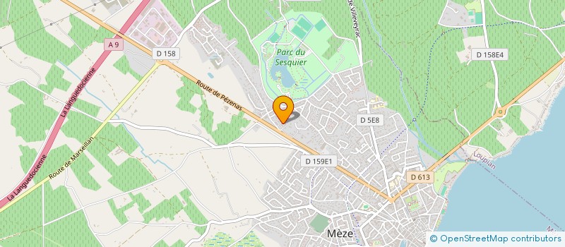 localisation de l'entreprise MNL à MEZE