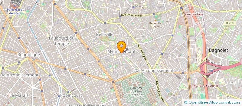 localisation de l'entreprise MNL  PARIS
