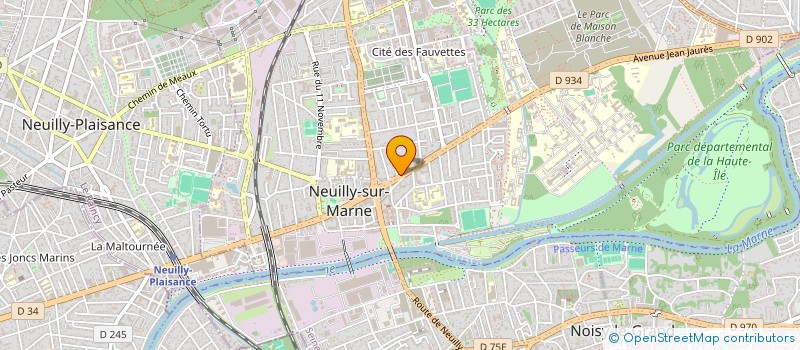 localisation de l'entreprise MNL IT CONSULT à NEUILLY-SUR-MARNE