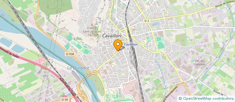 localisation de l'entreprise MNLG ASSURANCES  CAVAILLON