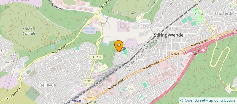 localisation de l'entreprise MNM 3 P  STIRING-WENDEL