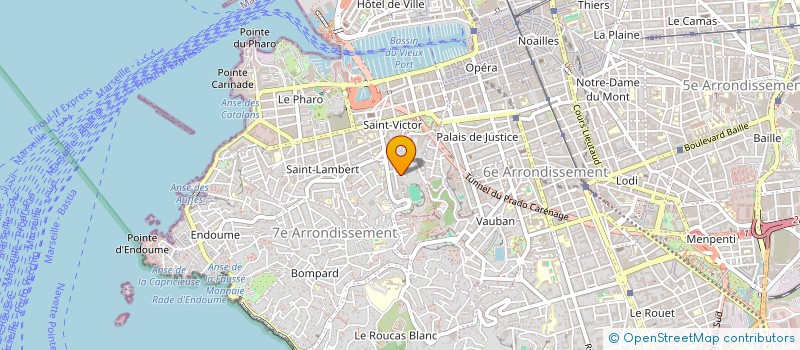 localisation de l'entreprise MNM & CIE  MARSEILLE