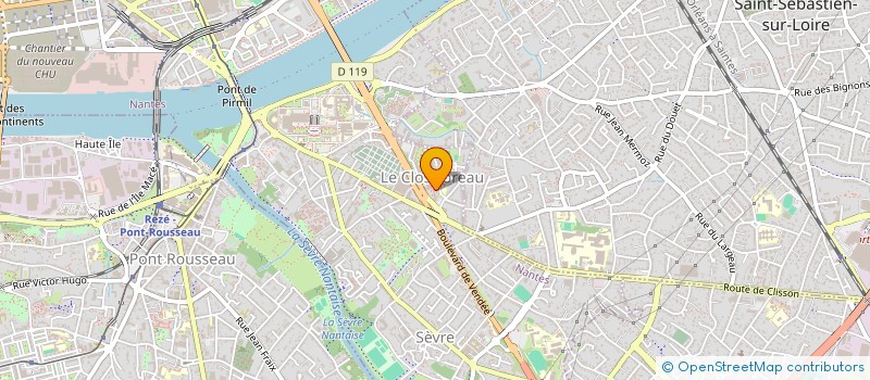 localisation de l'entreprise MNM'S à NANTES