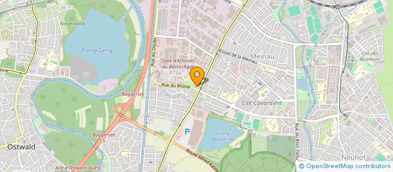 localisation de l'entreprise MNMP  STRASBOURG