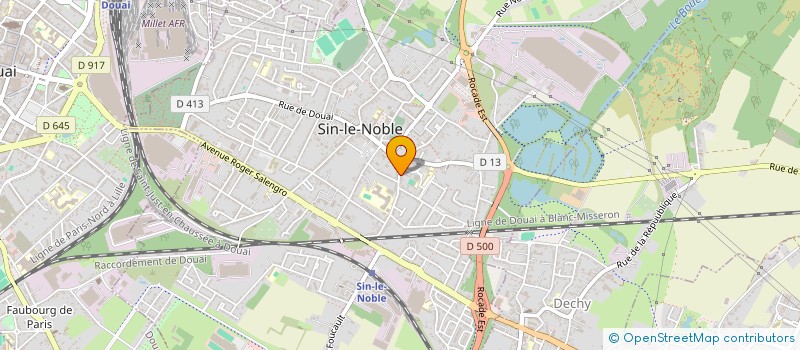 localisation de l'entreprise MNMR  SIN-LE-NOBLE