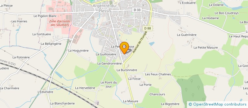 localisation de l'entreprise MNNLD  ARGENTRE-DU-PLESSIS