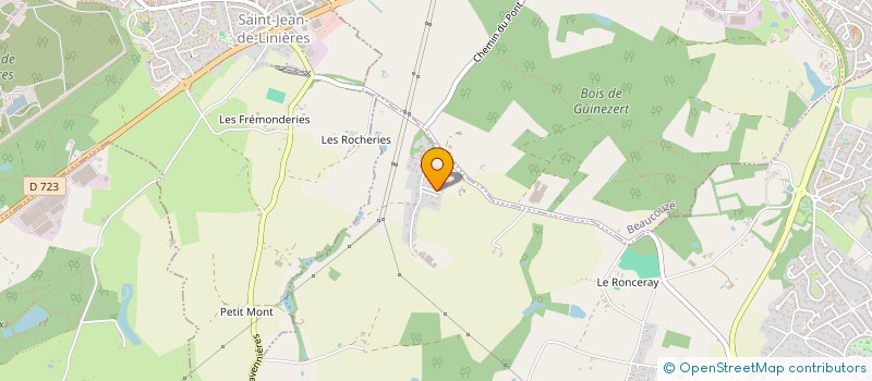 localisation de l'entreprise MNO HOLDING  BOUCHEMAINE