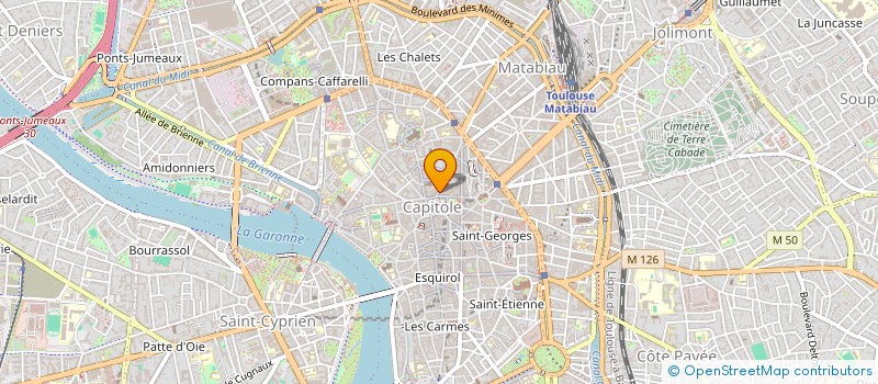 localisation de l'entreprise MNOP  TOULOUSE