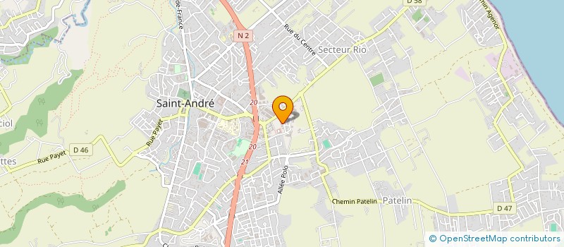 localisation de l'entreprise MNP à SAINT-ANDRE